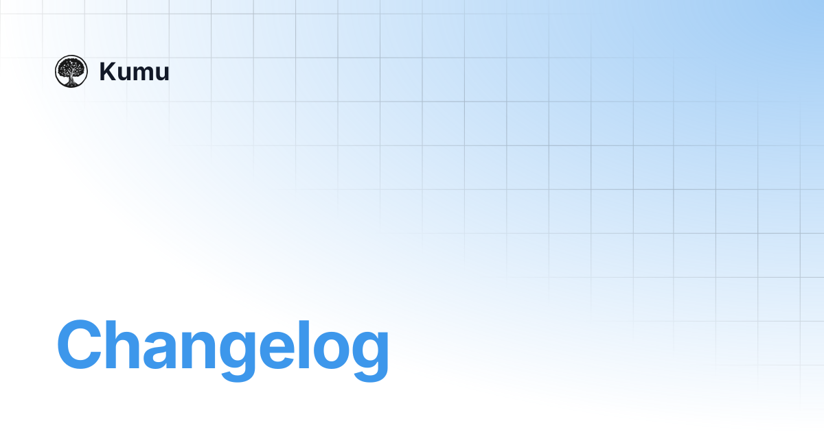 kumuページ Changelog | Kumu